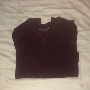 Ameeican Eagle Waffle-Style Long-Sleeve